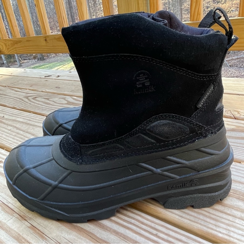 Kamik Men's Size 9 Champlain Wide Waterproof Winter Snow Boots Outdoors Zipper